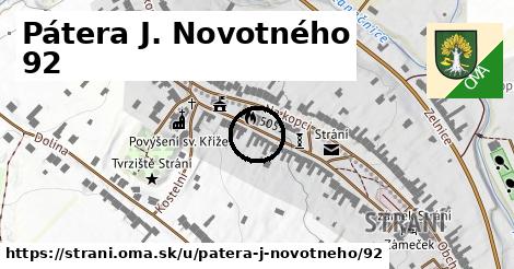 Pátera J. Novotného 92, Strání