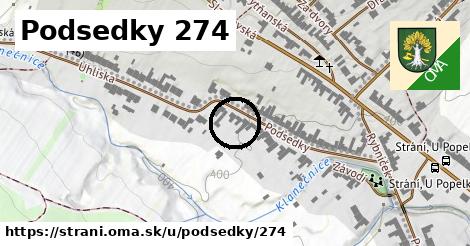 Podsedky 274, Strání