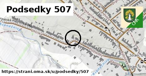 Podsedky 507, Strání