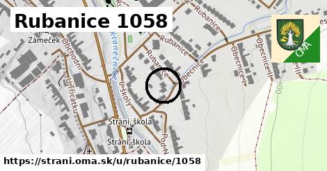 Rubanice 1058, Strání