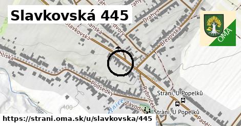 Slavkovská 445, Strání