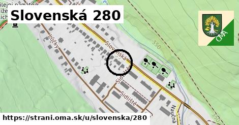 Slovenská 280, Strání