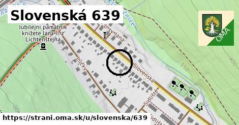 Slovenská 639, Strání