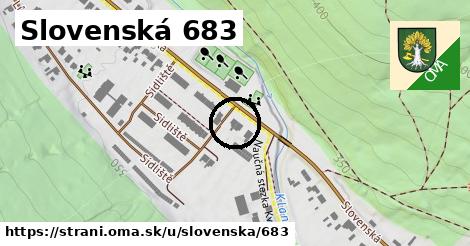 Slovenská 683, Strání