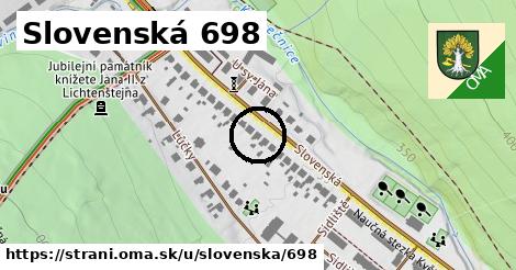 Slovenská 698, Strání