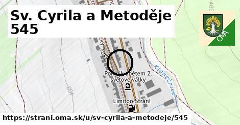 Sv. Cyrila a Metoděje 545, Strání