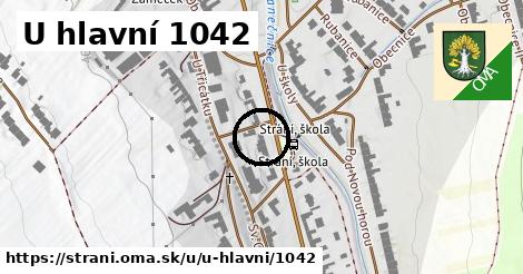 U hlavní 1042, Strání