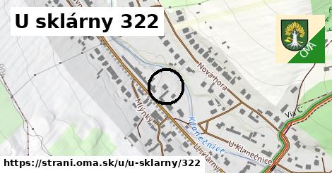 U sklárny 322, Strání