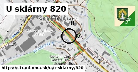 U sklárny 820, Strání