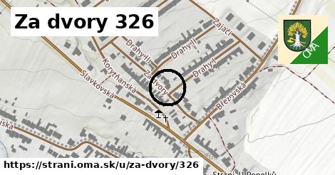 Za dvory 326, Strání