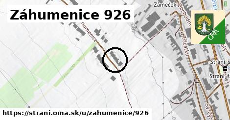 Záhumenice 926, Strání