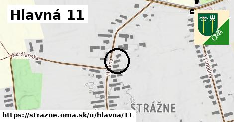 Hlavná 11, Strážne