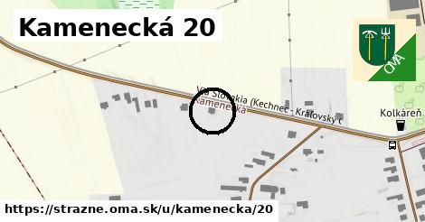 Kamenecká 20, Strážne