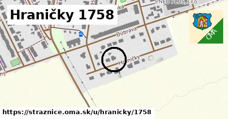 Hraničky 1758, Strážnice