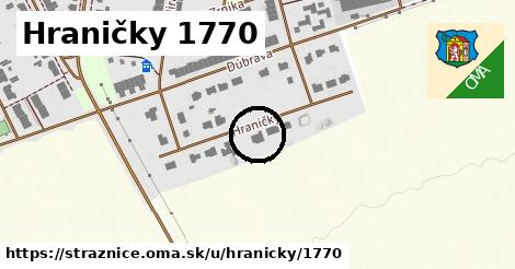 Hraničky 1770, Strážnice