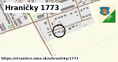 Hraničky 1773, Strážnice