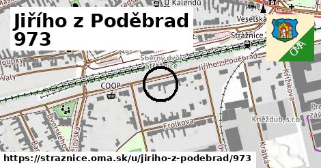 Jiřího z Poděbrad 973, Strážnice