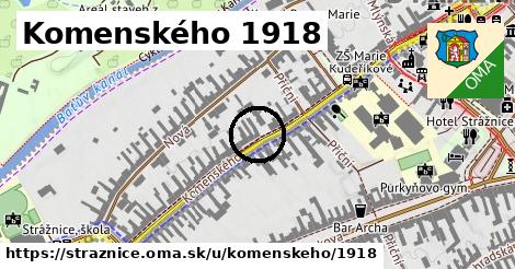 Komenského 1918, Strážnice