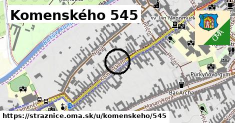 Komenského 545, Strážnice