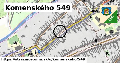 Komenského 549, Strážnice