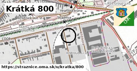 Krátká 800, Strážnice