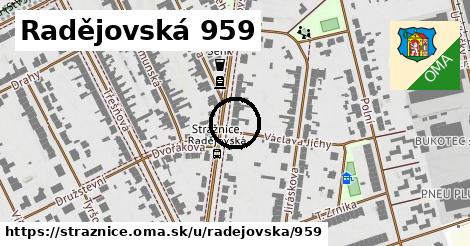 Radějovská 959, Strážnice