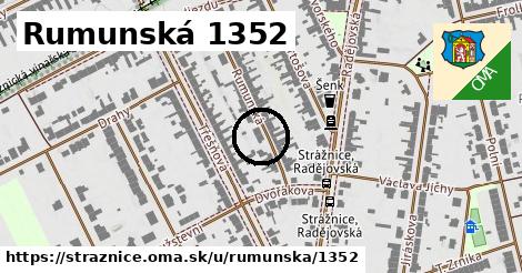 Rumunská 1352, Strážnice