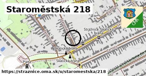 Staroměstská 218, Strážnice