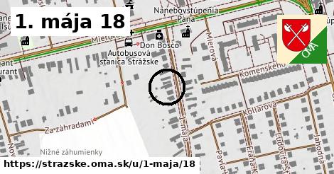 1. mája 18, Strážske