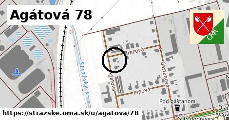 Agátová 78, Strážske