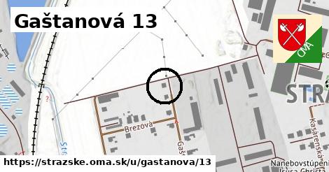 Gaštanová 13, Strážske