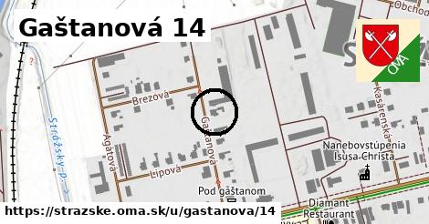 Gaštanová 14, Strážske