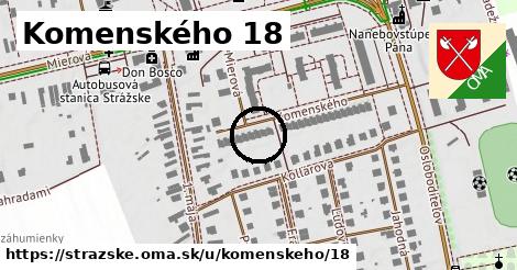 Komenského 18, Strážske