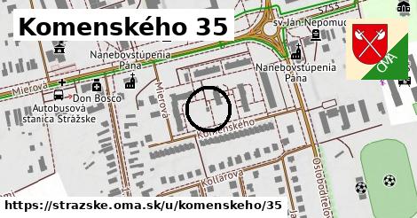 Komenského 35, Strážske