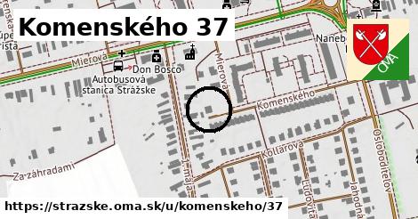 Komenského 37, Strážske