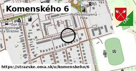 Komenského 6, Strážske