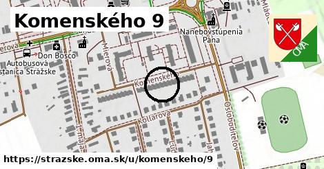 Komenského 9, Strážske