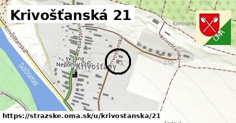 Krivošťanská 21, Strážske