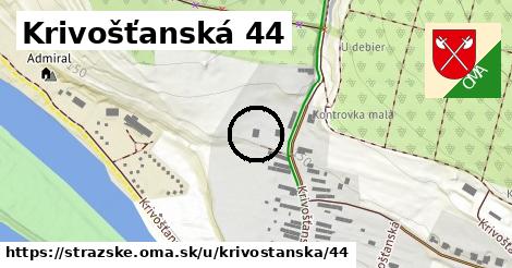 Krivošťanská 44, Strážske