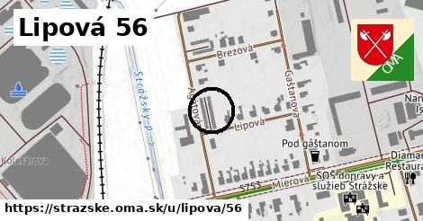 Lipová 56, Strážske