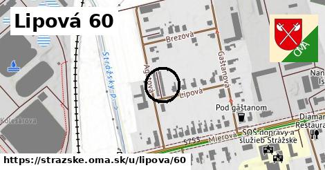 Lipová 60, Strážske