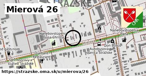 Mierová 26, Strážske