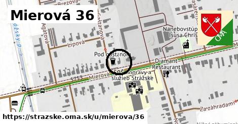 Mierová 36, Strážske