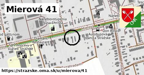 Mierová 41, Strážske