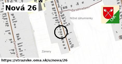 Nová 26, Strážske