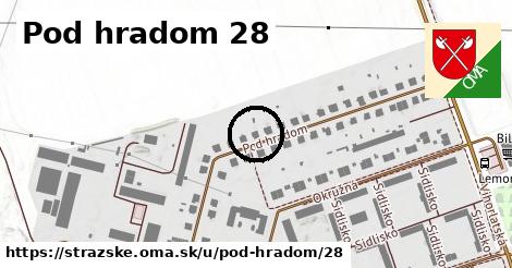 Pod hradom 28, Strážske