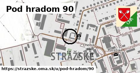 Pod hradom 90, Strážske