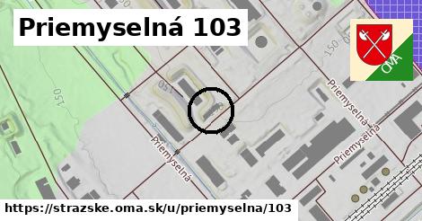 Priemyselná 103, Strážske