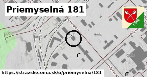 Priemyselná 181, Strážske