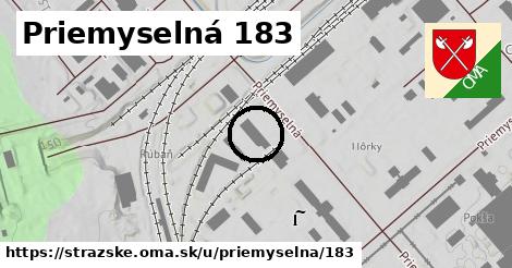 Priemyselná 183, Strážske